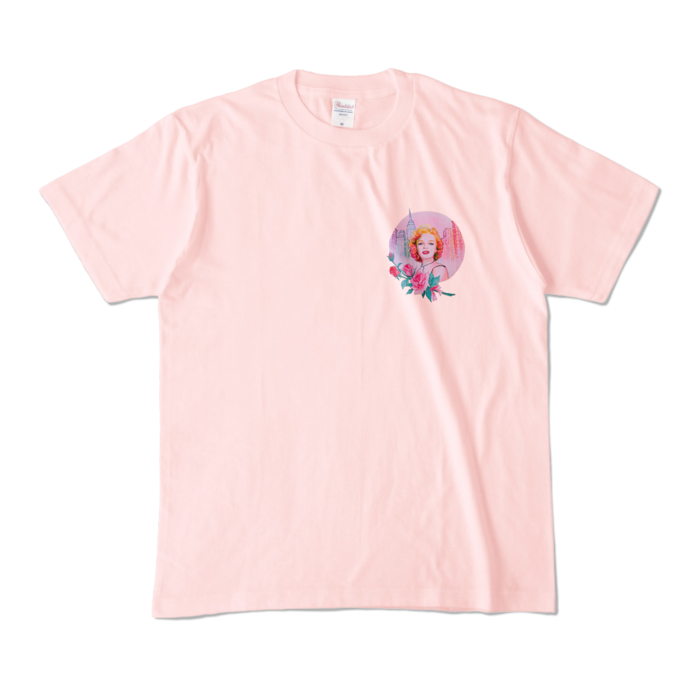 カラーTシャツ - M - ライトピンク (淡色)