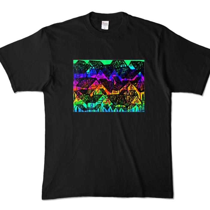 カラーTシャツ - XL - ブラック (濃色)
