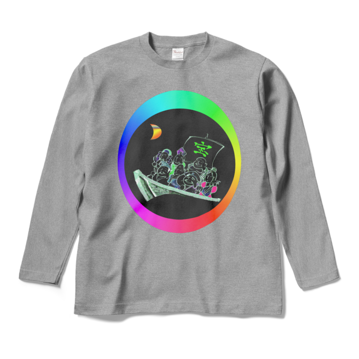 ロングスリーブTシャツ - M - 杢グレー