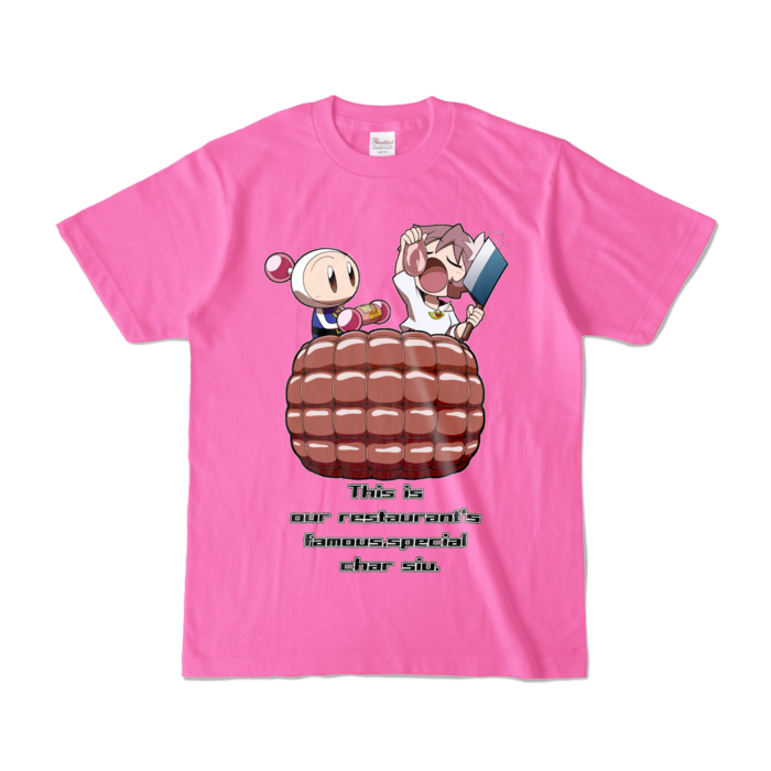 カラーTシャツ - S - ピンク (濃色)