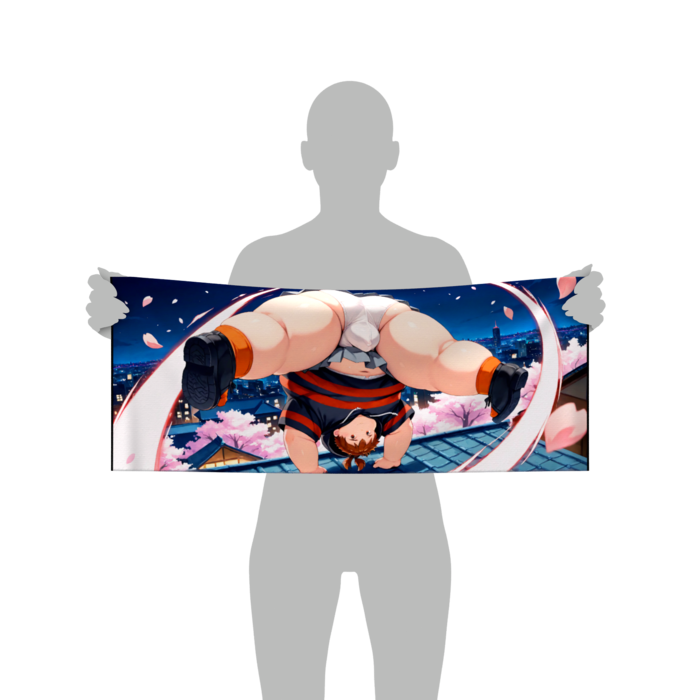フェイスタオル 剣善寺堂くん-舞花- 84 × 34cm