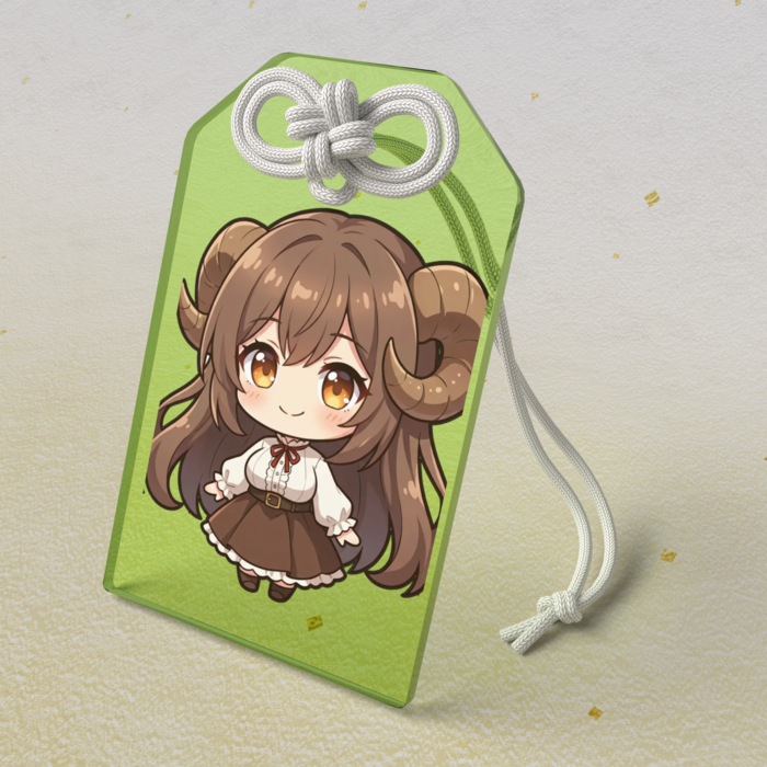 アクリルお守り - 50 × 80mm