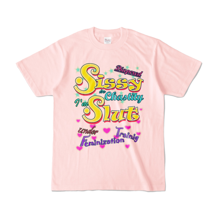 カラーTシャツ - S - ライトピンク (淡色)