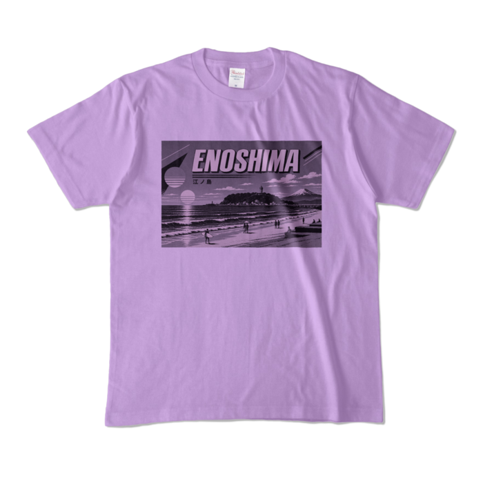カラーTシャツ - M - ライトパープル (淡色)