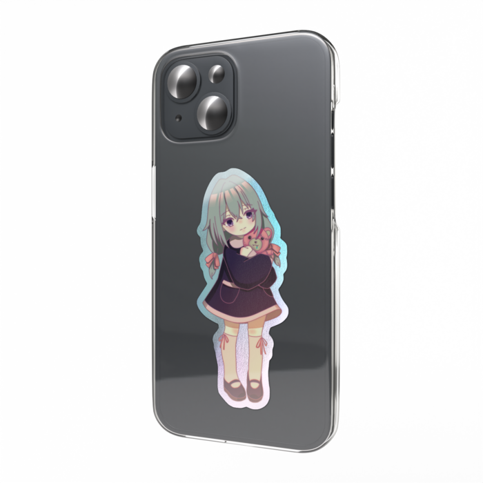 オーロラスマホステッカー　階段下の怪異