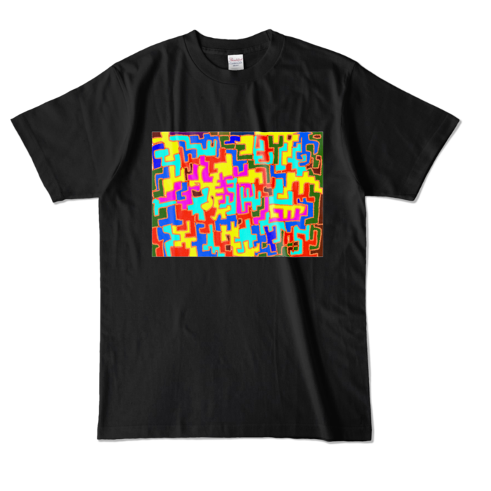 カラーTシャツ - L - ブラック (濃色)