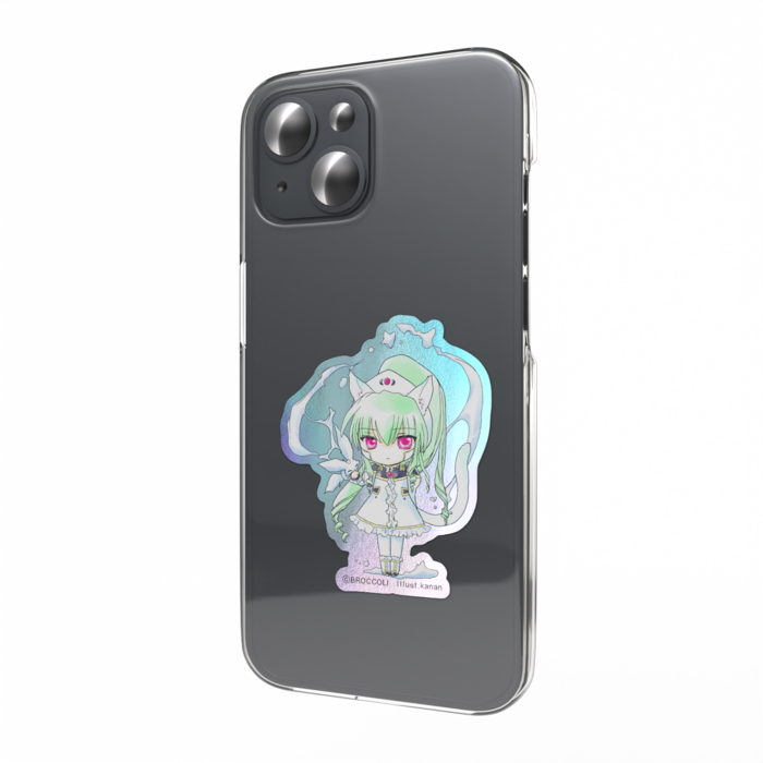 オーロラスマホステッカー - 縦