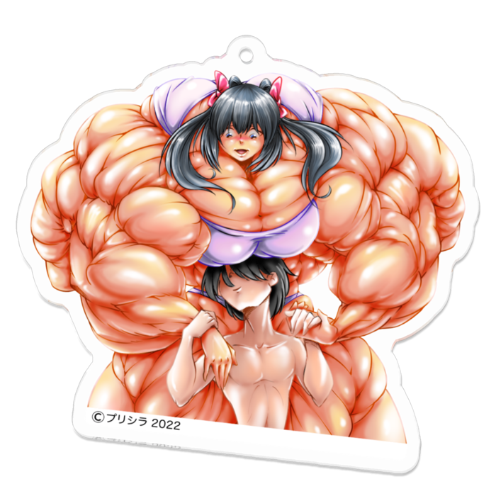 アクリルキーホルダー - 70 x 70 (mm)