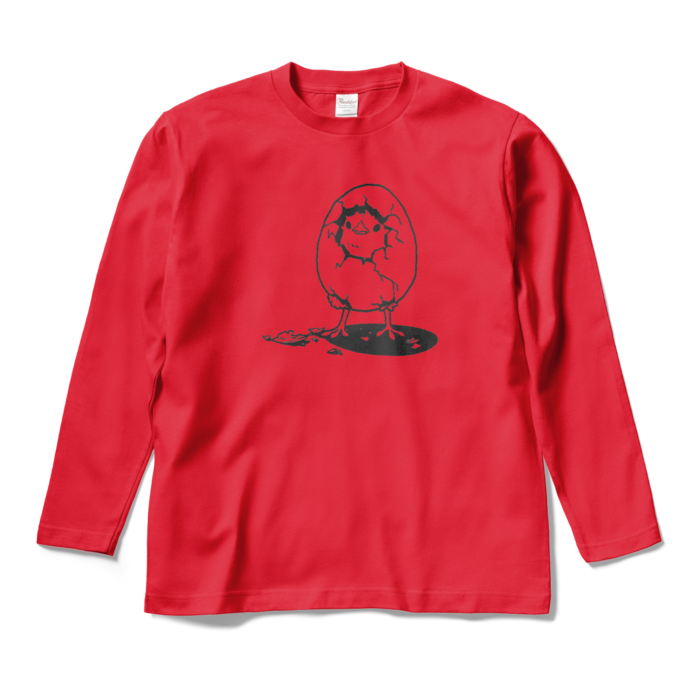 ロングスリーブTシャツ - M - レッド
