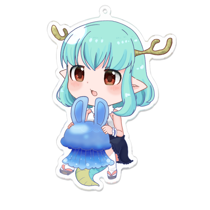 アクリルキーホルダー - 100 x 100 (mm)