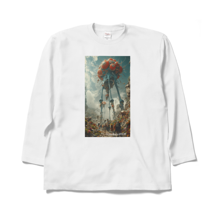 ロングスリーブTシャツ - XL - ホワイト