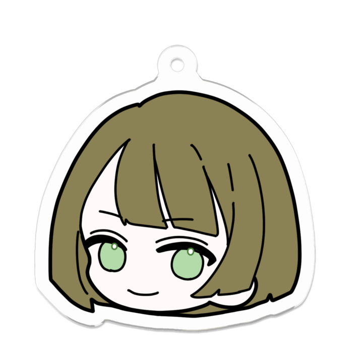 アクリルキーホルダー - 50 x 50 (mm)