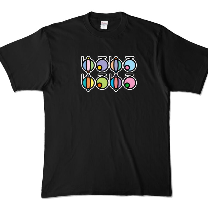 カラーTシャツ - XL - ブラック (濃色)