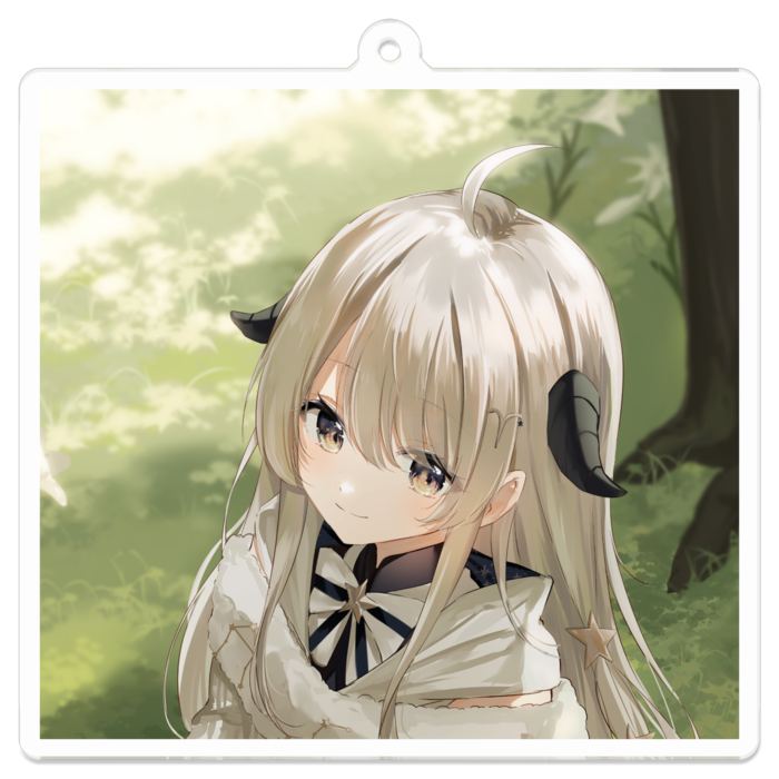 アクリルキーホルダー - 70 x 70 (mm)