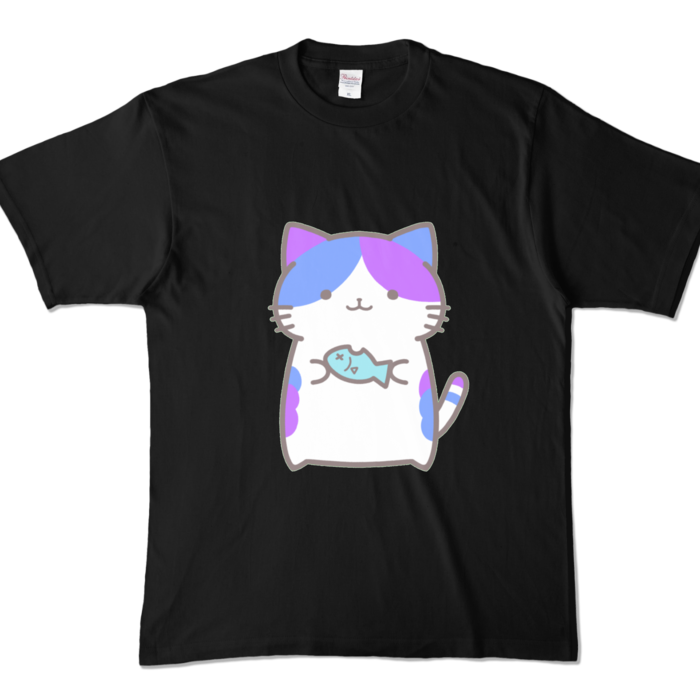 カラーTシャツ - XL - ブラック (濃色)