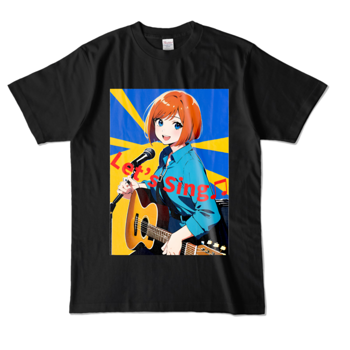 カラーTシャツ - L - ブラック (濃色)