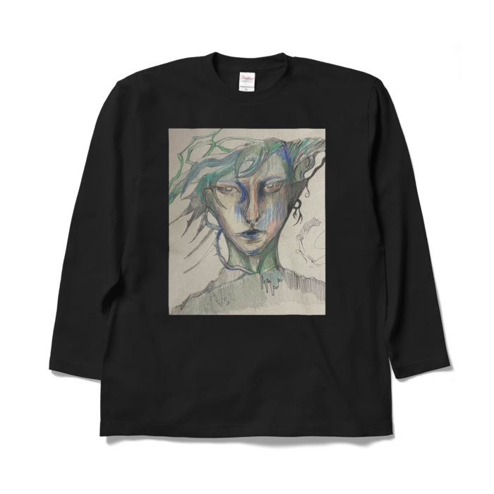 ロングスリーブTシャツ - XL - ブラック