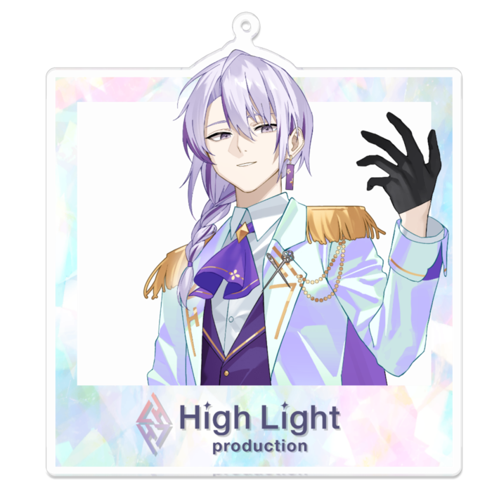 アクリルキーホルダー - 100 x 100 (mm)