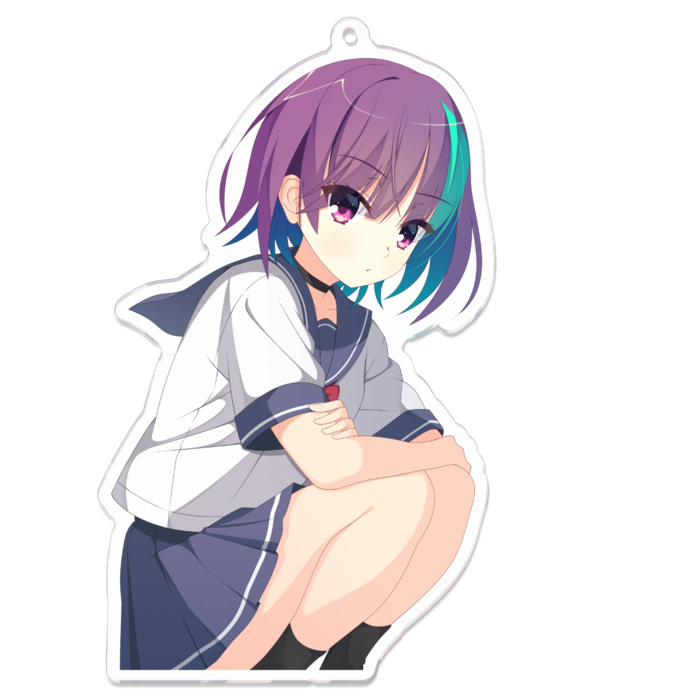 アクリルキーホルダー - 100 x 100 (mm)