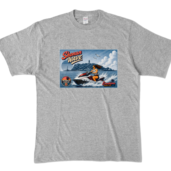 カラーTシャツ - XL - 杢グレー (濃色)