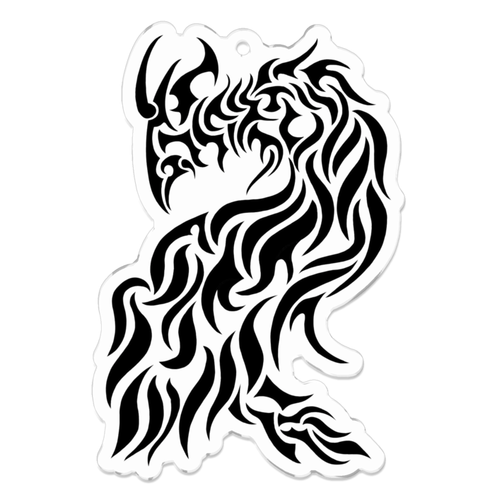 アクリルキーホルダー - 70 x 70 (mm)
