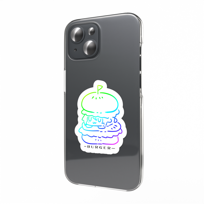 スマホステッカー - W55 × H91mm 以内(2)