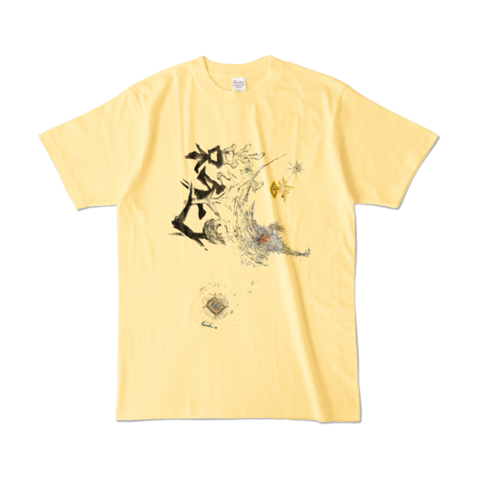 カラーTシャツ - L - ライトイエロー (淡色)
