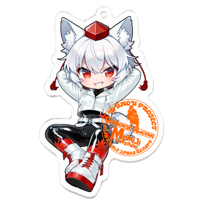 アクリルキーホルダー - 70 x 70 (mm)