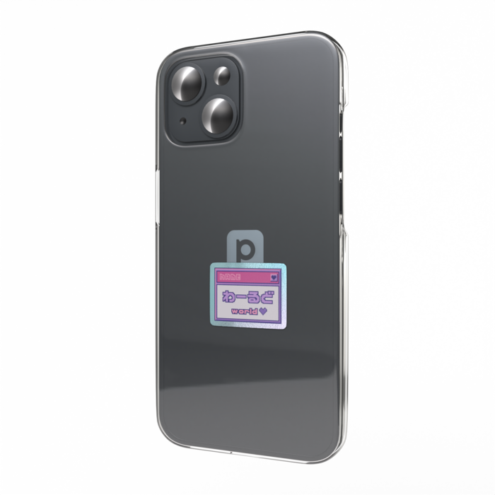 オーロラスマホステッカー - W55 × H91mm 以内(2)