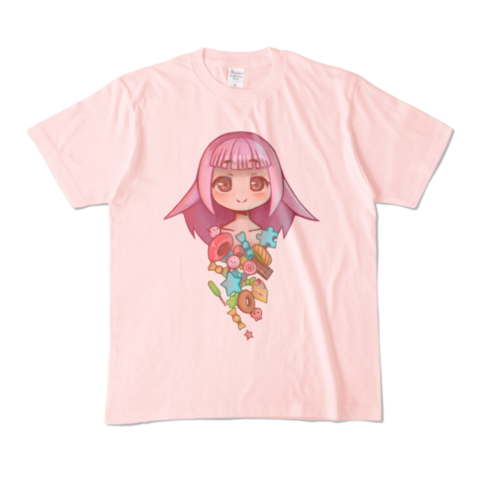 カラーTシャツ - M - ライトピンク (淡色)