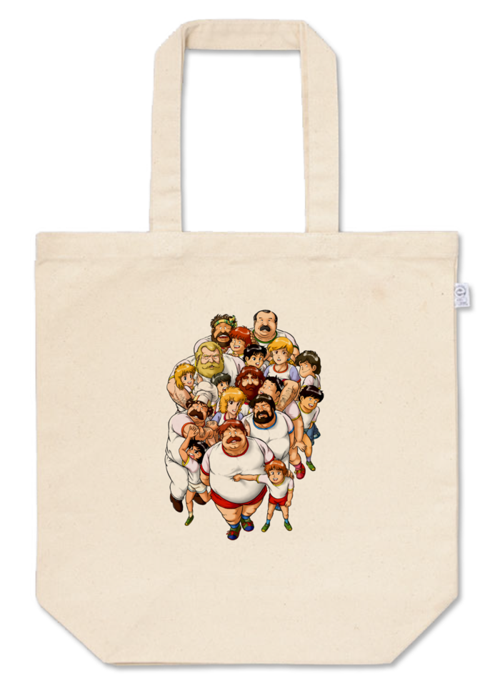 トートバッグ - M - プリント面積中 - ナチュラル