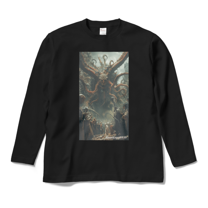 ロングスリーブTシャツ - M - ブラック