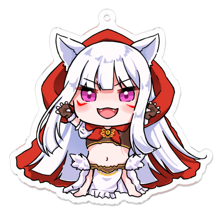 アクリルキーホルダー - 70 x 70 (mm)