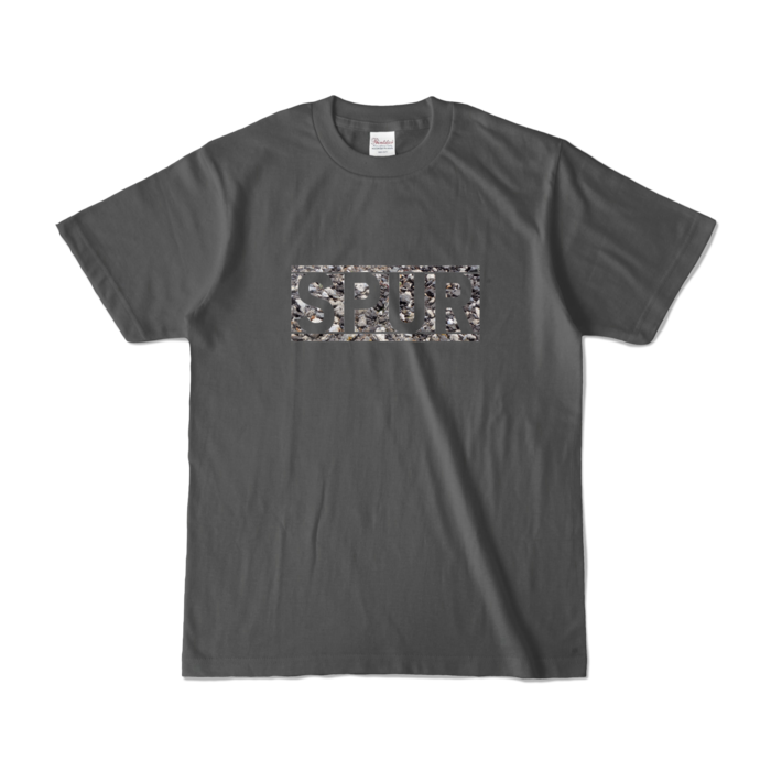 カラーTシャツ - S - チャコール (濃色)