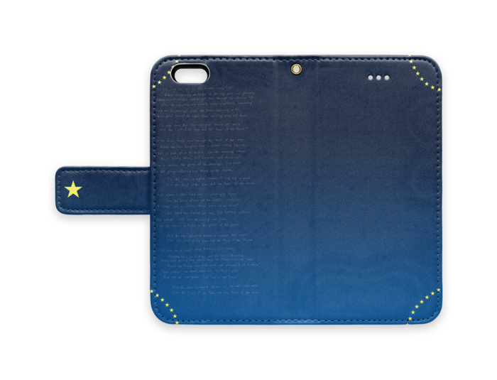 手帳型iPhoneケース - iPhone6 - ストラップ穴 あり