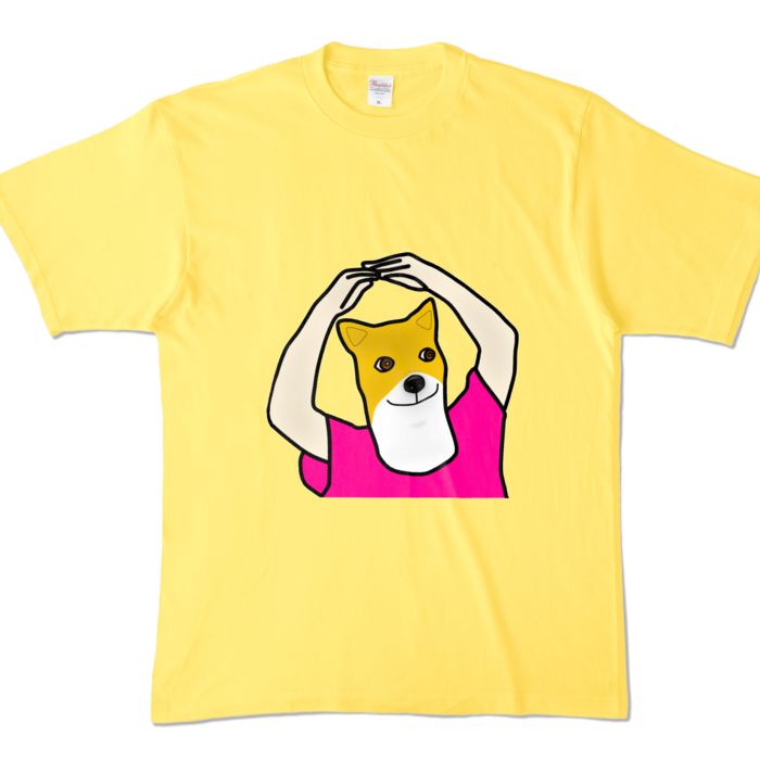 カラーTシャツ - XL - イエロー (濃色)