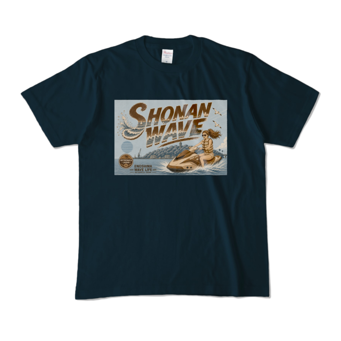 カラーTシャツ - M - ネイビー (濃色)