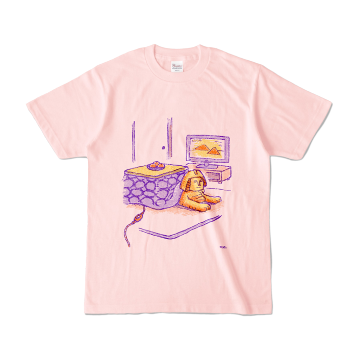 カラーTシャツ - S - ライトピンク (淡色)