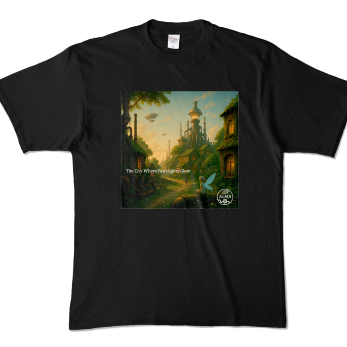 カラーTシャツ - XL - ブラック (濃色)