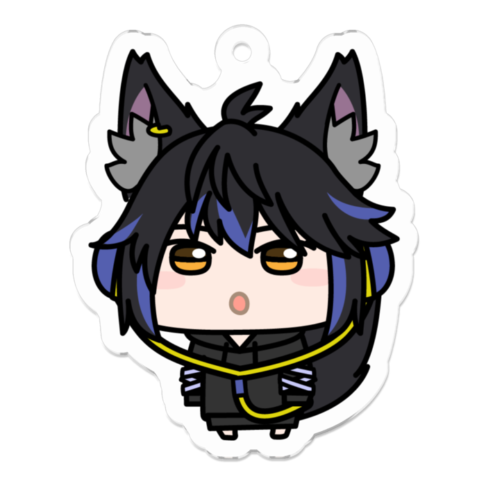 アクリルキーホルダー（コーティング） - 50 x 50 (mm)