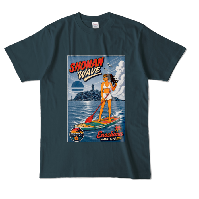 カラーTシャツ - L - デニム (濃色)