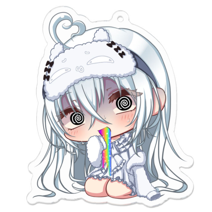 アクリルキーホルダー - 70 x 70 (mm)