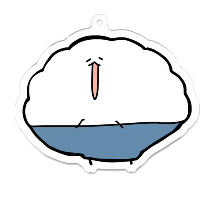 アクリルキーホルダー - 70 x 70 (mm)