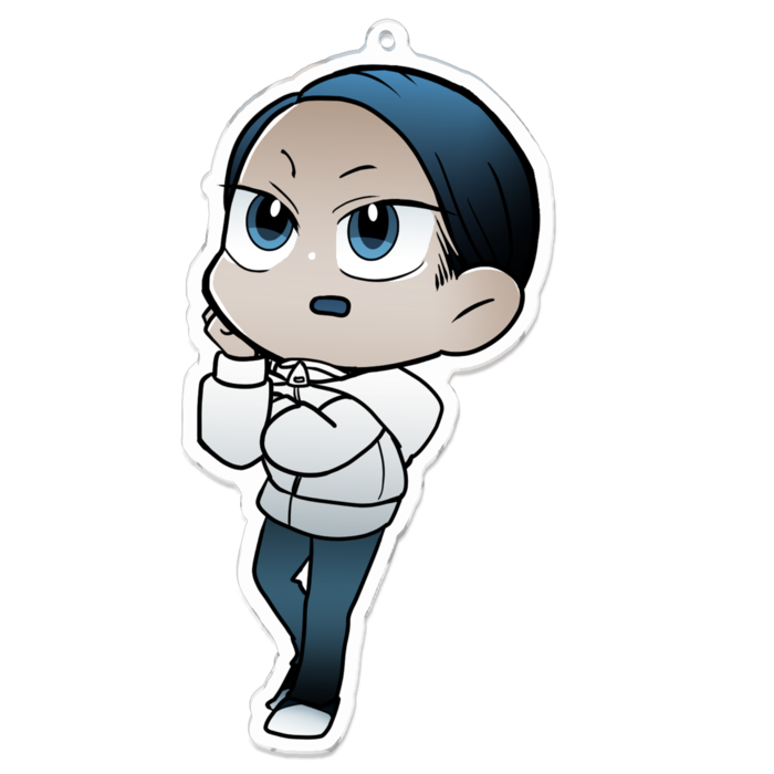 アクリルキーホルダー - 100 x 100 (mm)