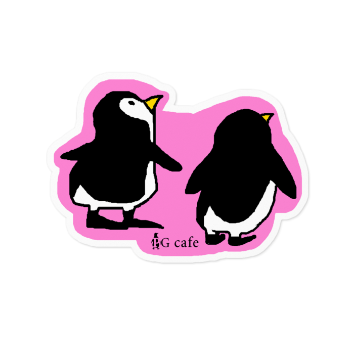 ステッカー - 100 x 100 (mm)