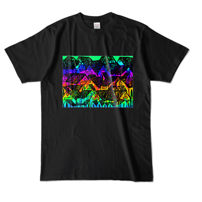 カラーTシャツ - L - ブラック (濃色)