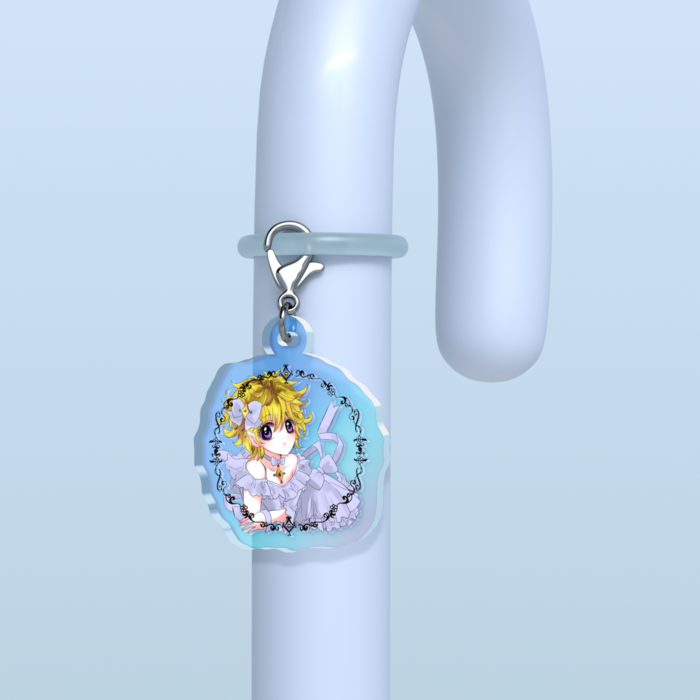 めじるしチャーム - W30 × H30mm 以内(オーロラ)