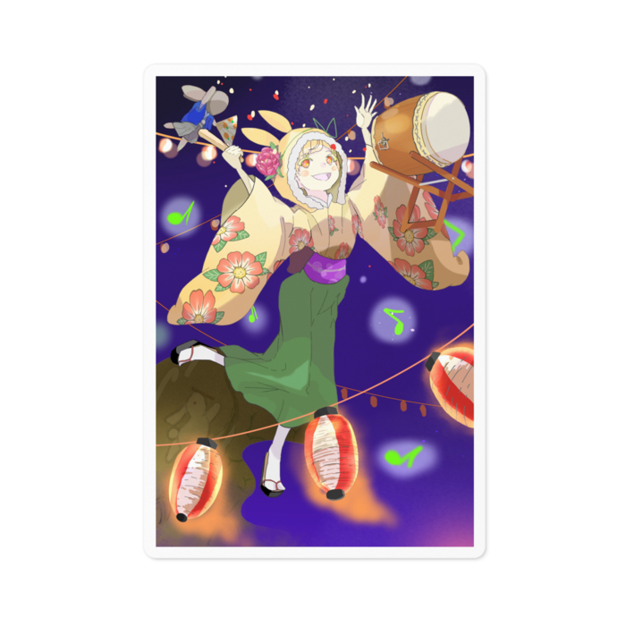 ステッカー - 100 x 100 (mm)