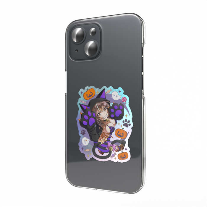 オーロラスマホステッカー - W55 × H91mm 以内