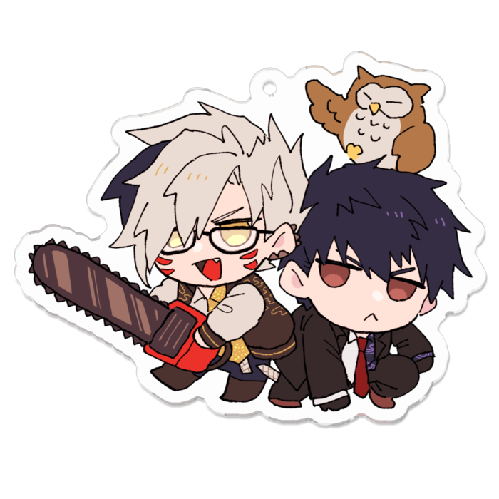 アクリルキーホルダー - 70 x 70 (mm)